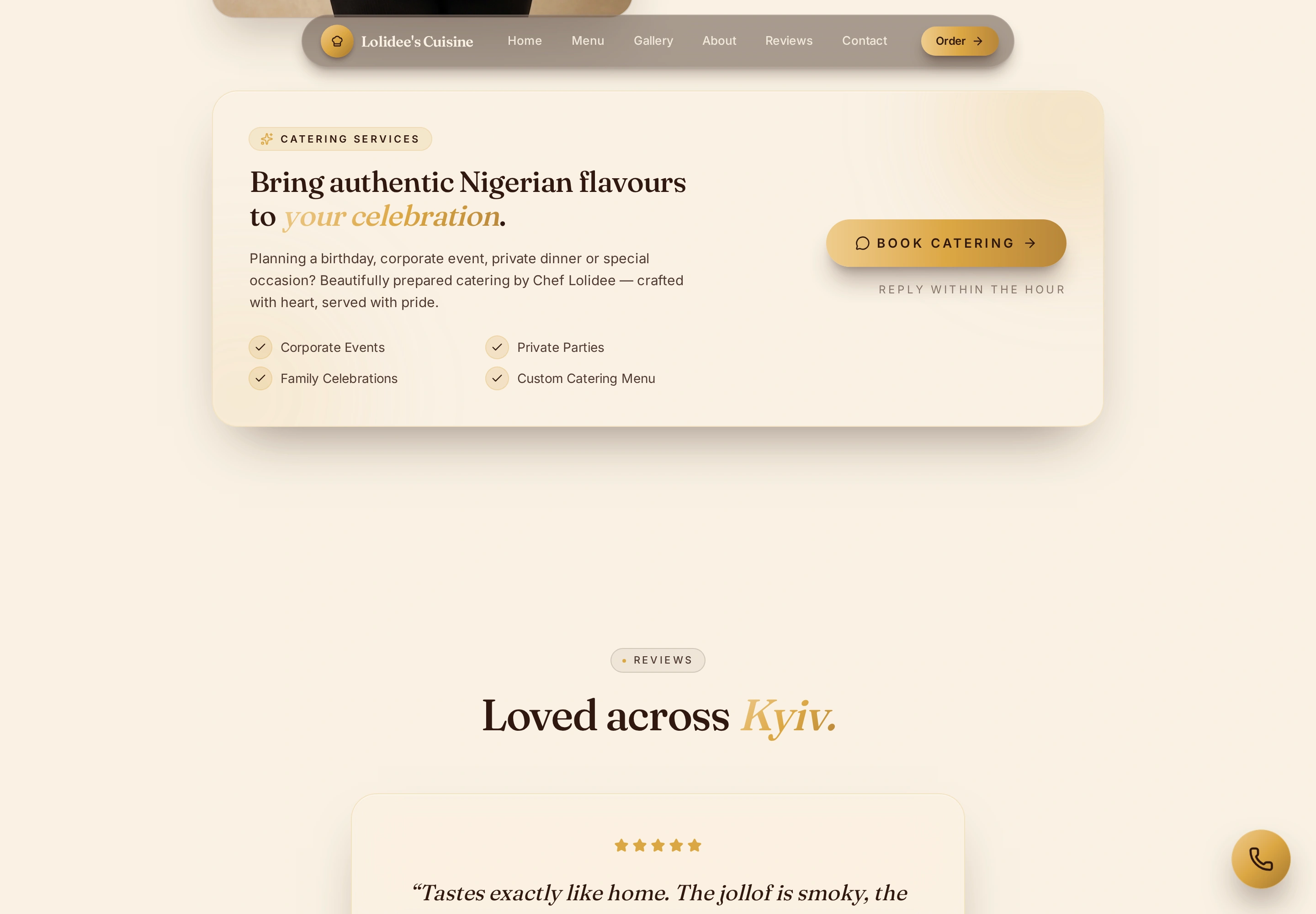LOLIDEE’S CUISINE — screen 3
